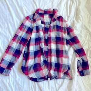 Boyfriend fit flannel